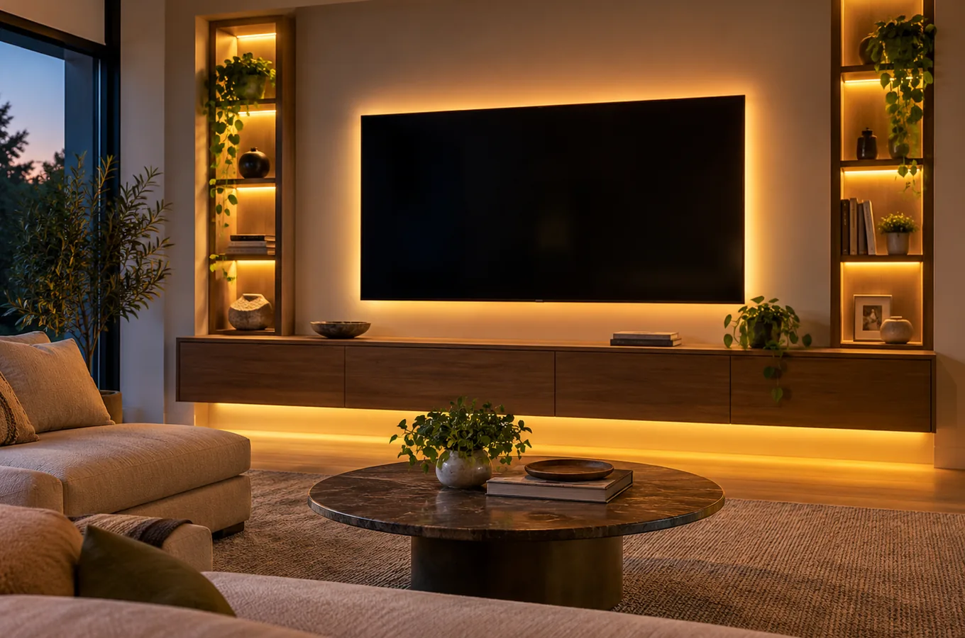 LED & Accent Lighting installation example