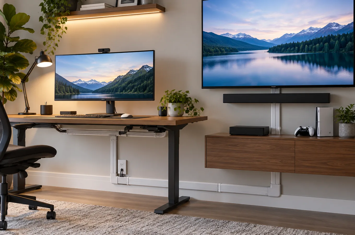 Cables & Connectivity installation example