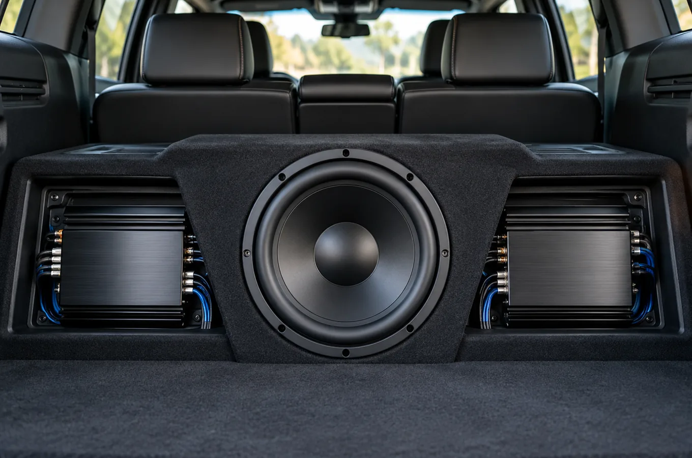 Vehicle Audio installation example